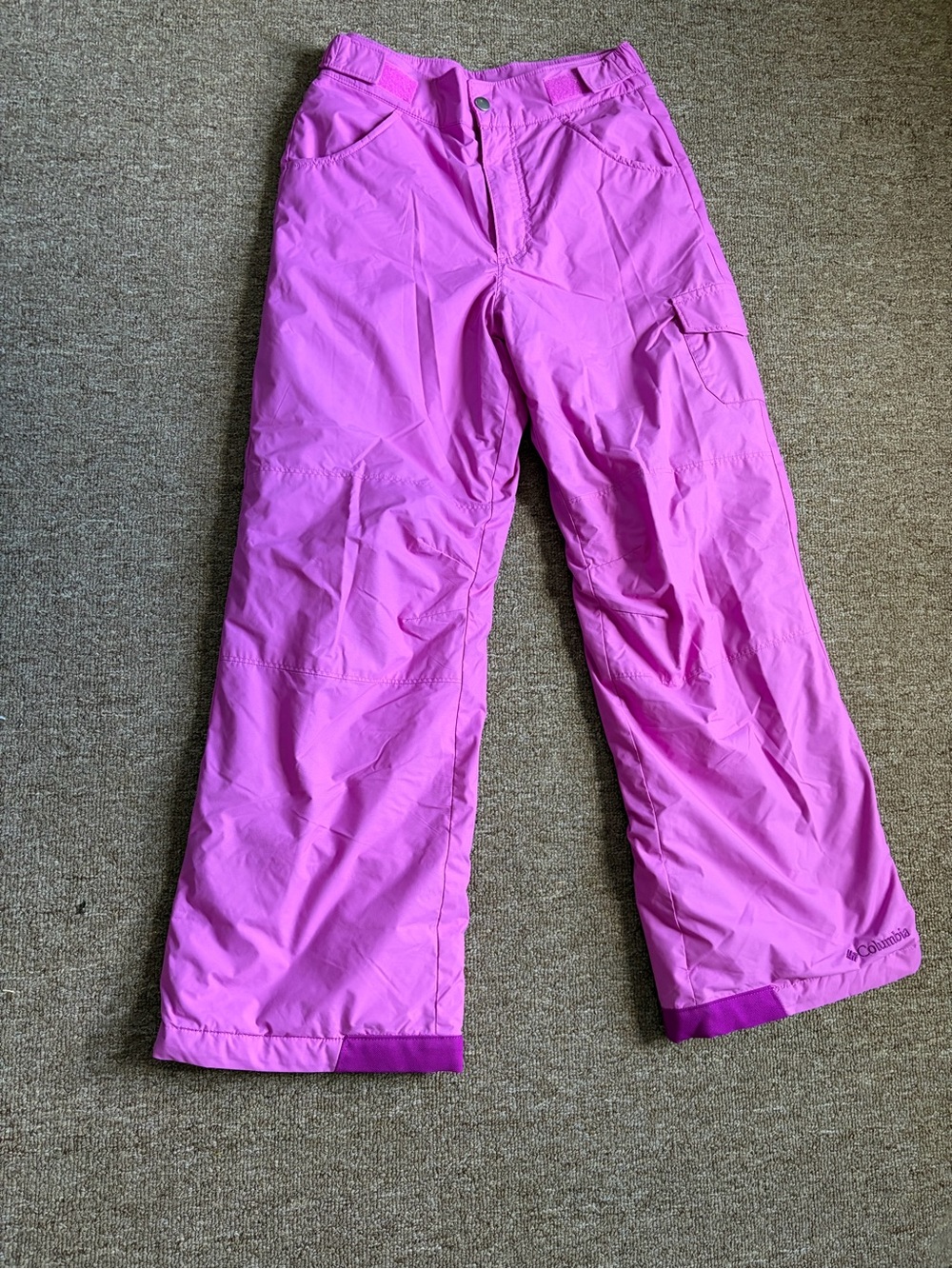 Columbia Girls' Pink Snow Pants - Insulated Water-Resistant Joggers